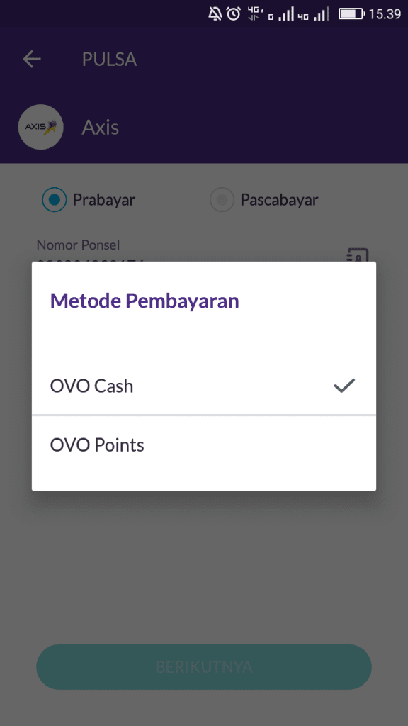 cara penggunaan ovo point untuk pembayaran PLN dan pulsa serta paket data