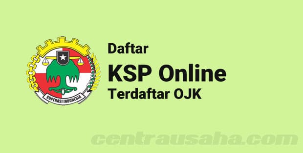 KSP Online resmi yang terdaftar di OJK