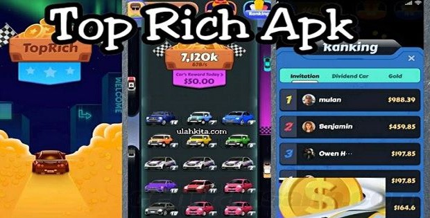 Apakah aplikasi top Rich menghasilkan uang?